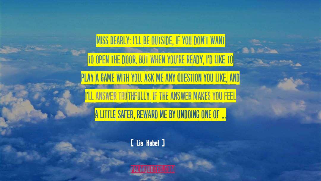Did U Miss Me quotes by Lia Habel