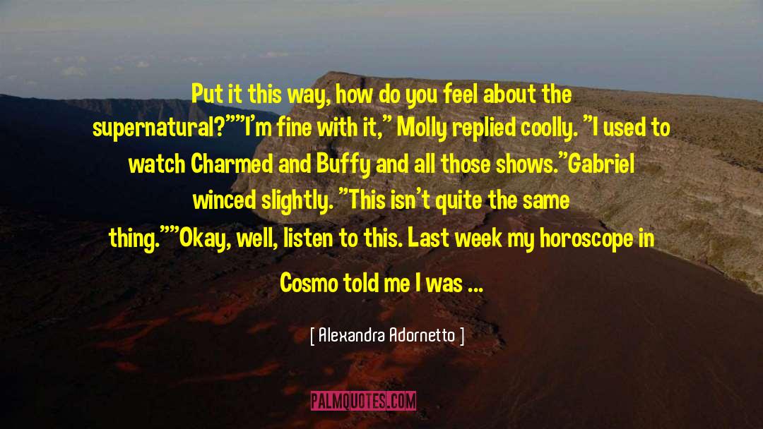 Did You Know quotes by Alexandra Adornetto