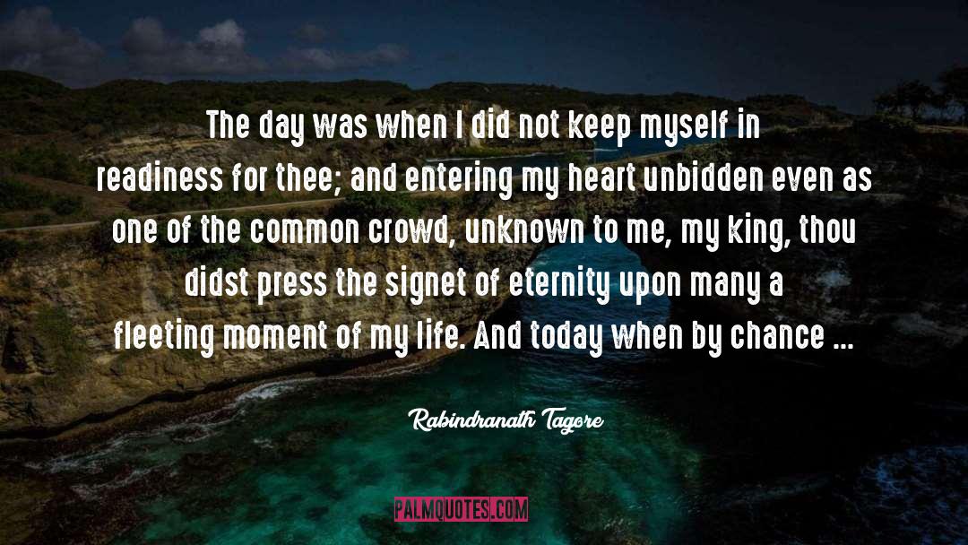 Didst Thou quotes by Rabindranath Tagore