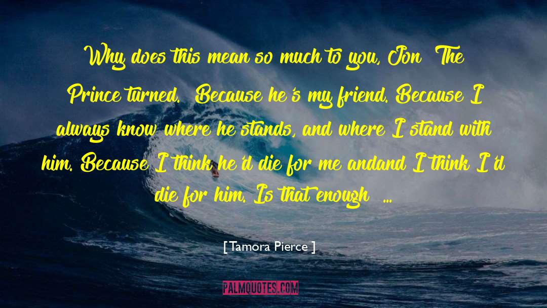 Die For Me quotes by Tamora Pierce