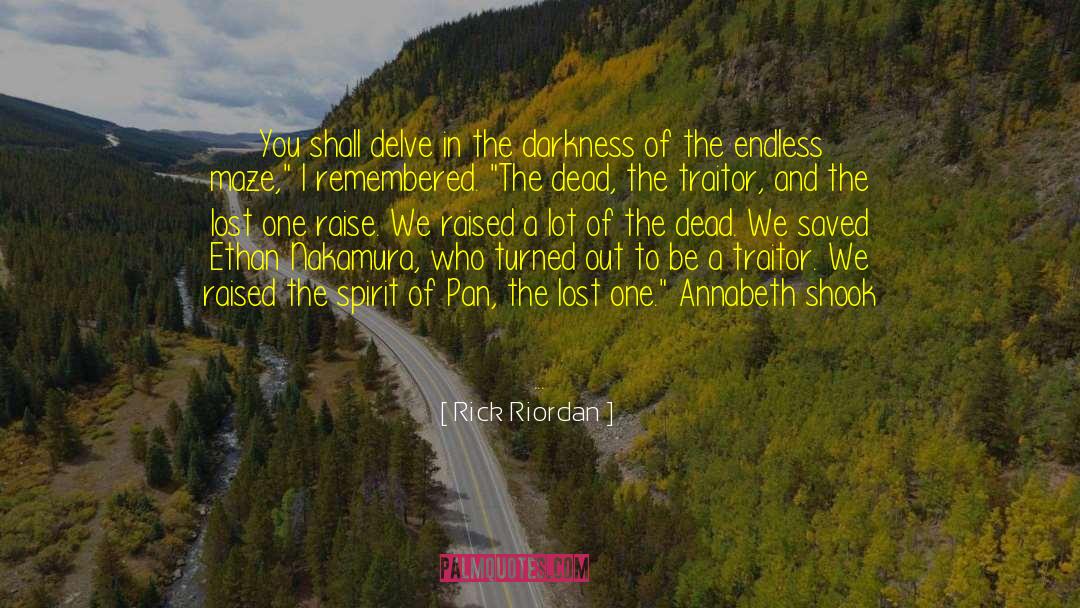Died To quotes by Rick Riordan