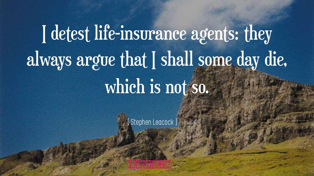Dierlam Insurance quotes by Stephen Leacock