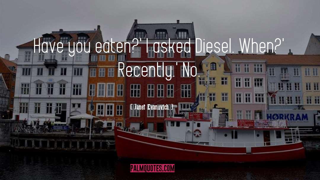 Diesel quotes by Janet Evanovich