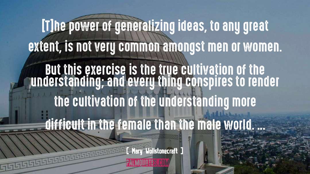 Diet And Exercise quotes by Mary Wollstonecraft