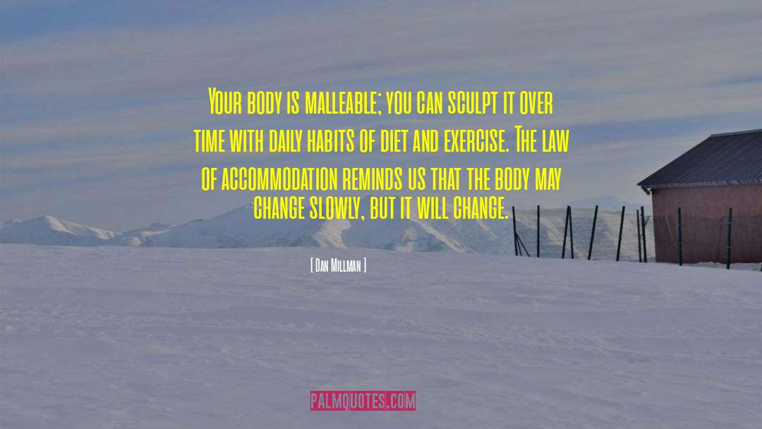 Diet And Exercise quotes by Dan Millman