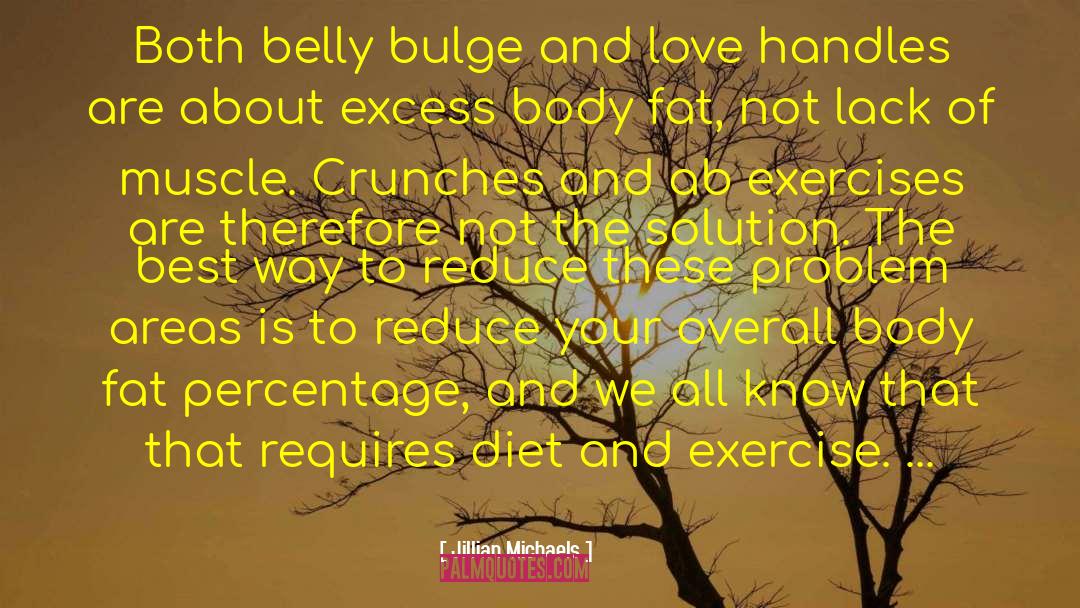 Diet And Exercise quotes by Jillian Michaels