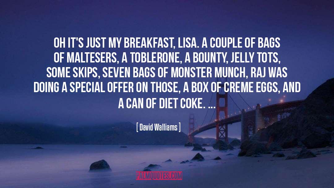 Diet Coke quotes by David Walliams