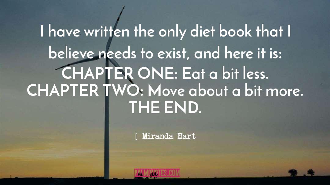 Diet Plan quotes by Miranda Hart