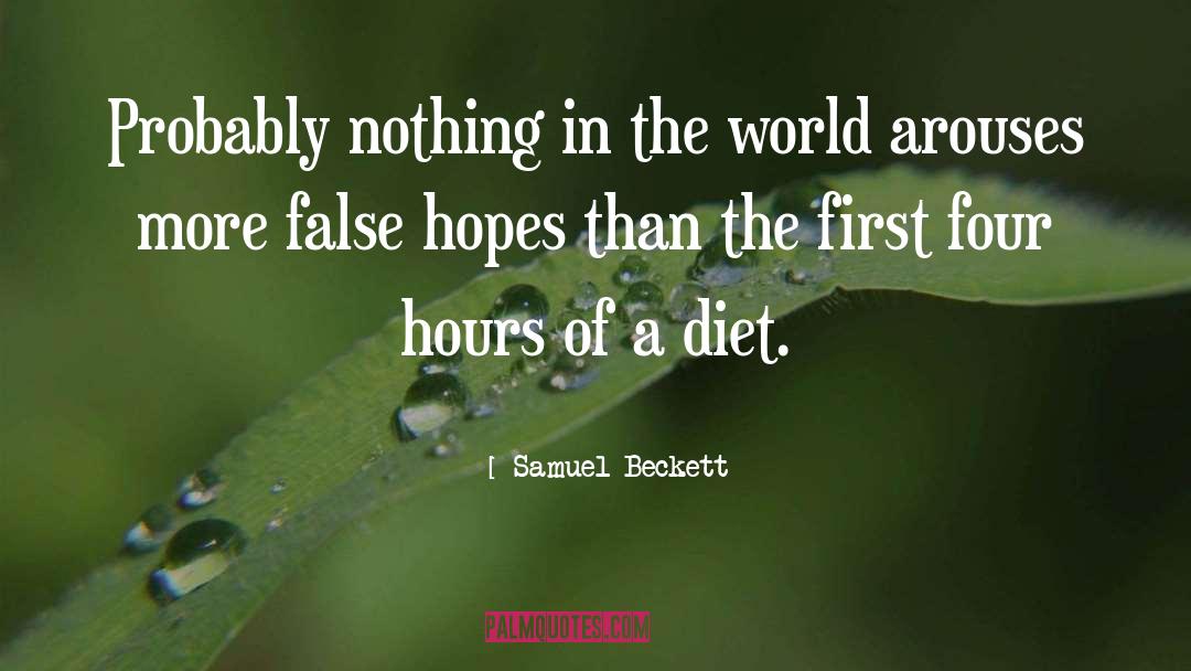 Diet quotes by Samuel Beckett