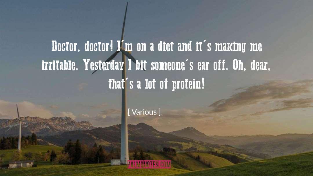 Diet quotes by Various