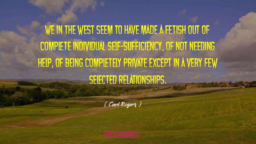 Diet Self Help quotes by Carl Rogers