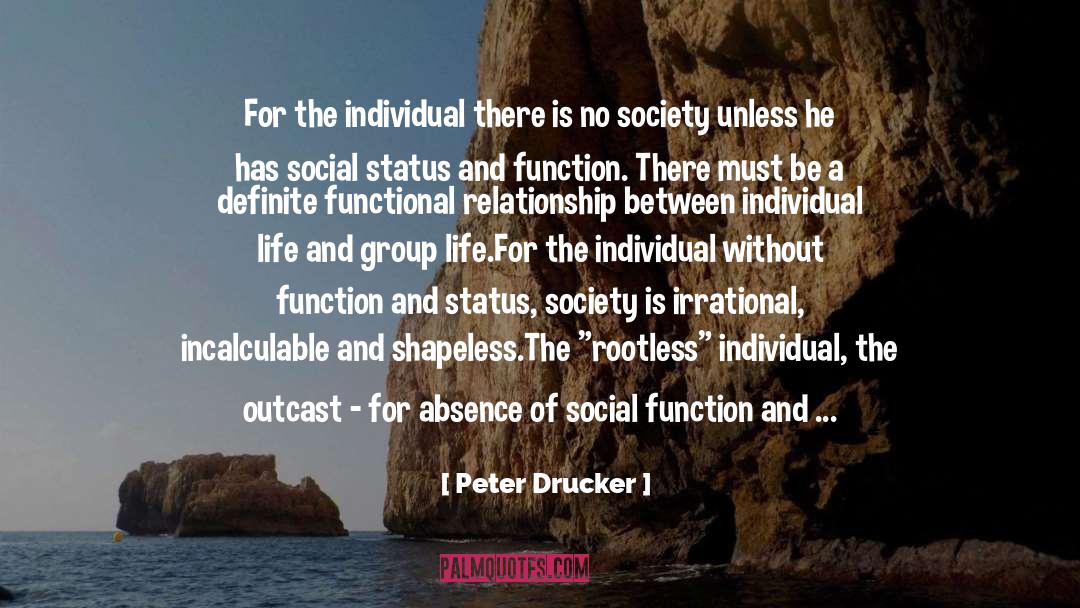 Diether Functional Group quotes by Peter Drucker