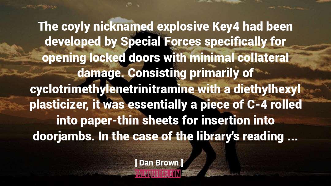 Diethylhexyl Sebacate quotes by Dan Brown