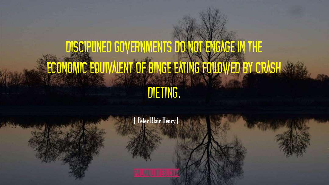 Dieting quotes by Peter Blair Henry