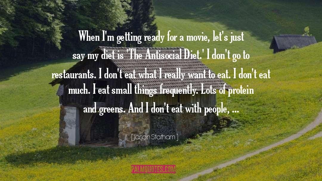 Diets quotes by Jason Statham