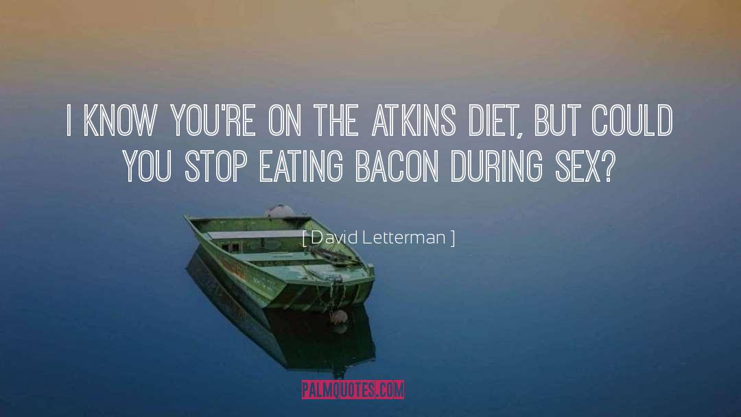 Diets quotes by David Letterman