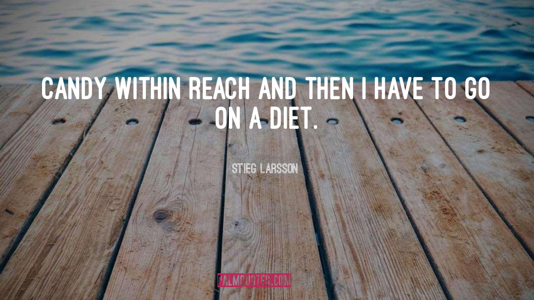Diets quotes by Stieg Larsson