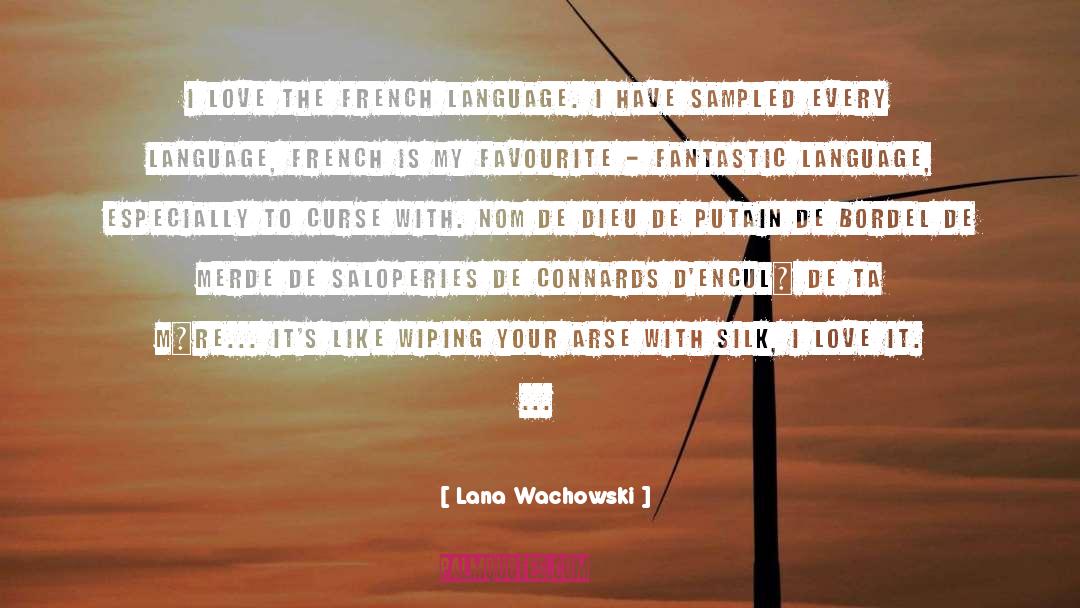 Dieu quotes by Lana Wachowski
