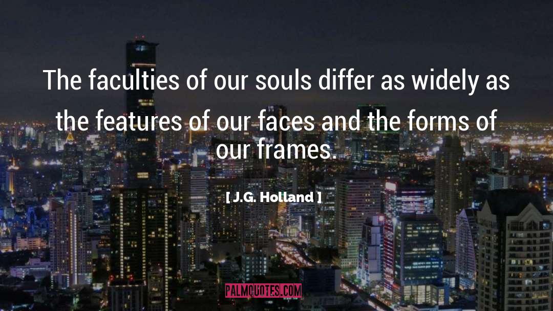 Differ quotes by J.G. Holland