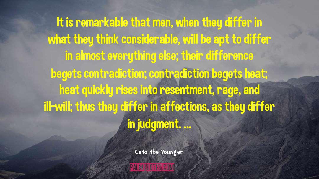 Differ quotes by Cato The Younger