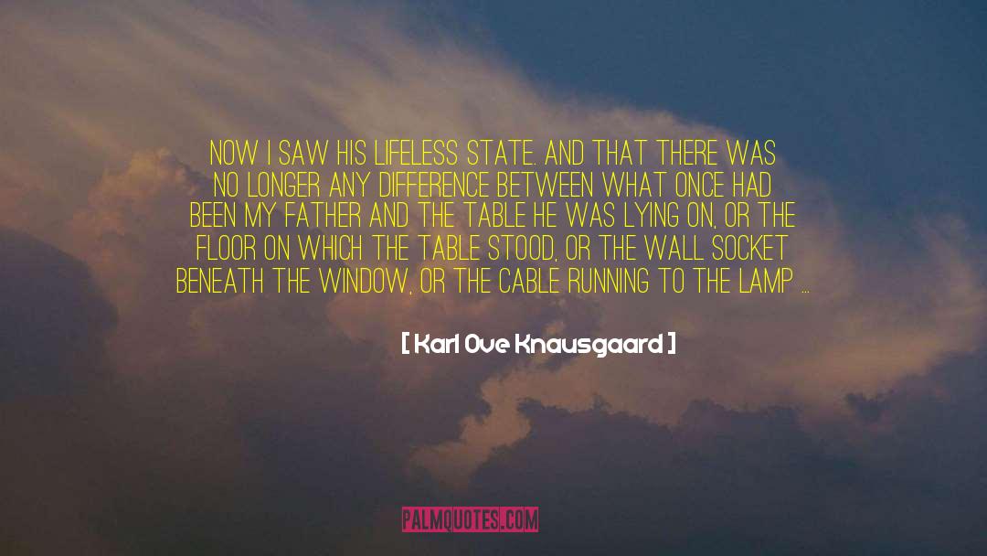 Difference Between Life And Death quotes by Karl Ove Knausgaard