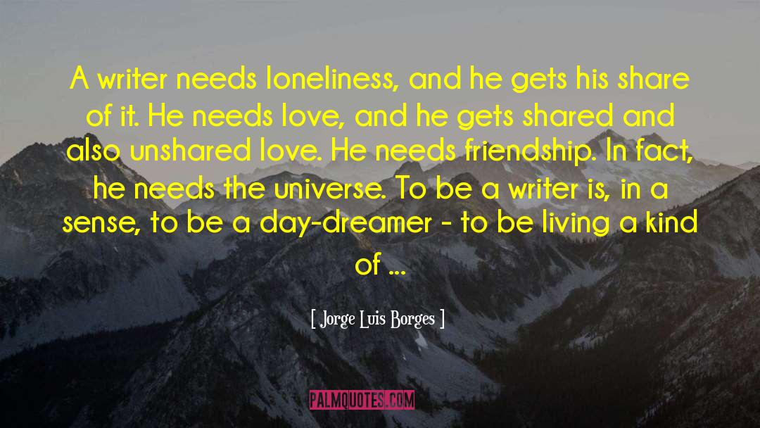 Difference In Friendship quotes by Jorge Luis Borges