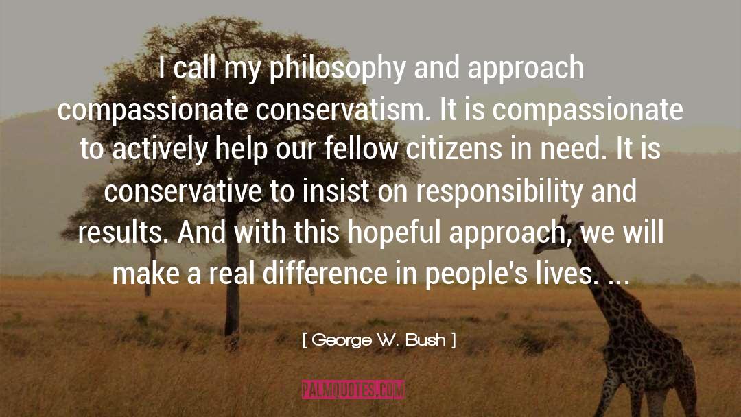 Difference With Dementia quotes by George W. Bush
