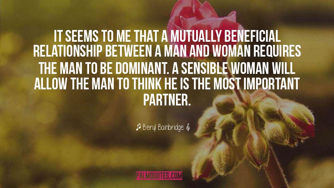 Differences Between Man And Woman quotes by Beryl Bainbridge