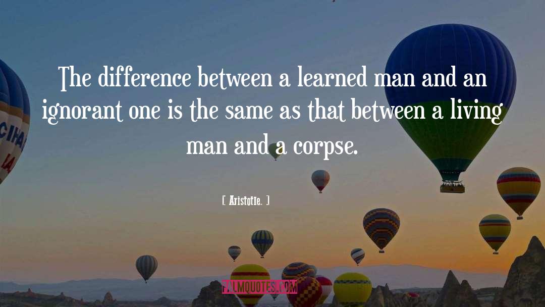 Differences Between Man And Woman quotes by Aristotle.