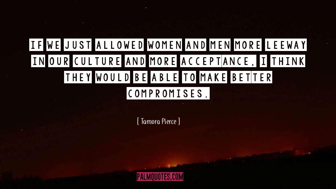 Differences In Men And Women quotes by Tamora Pierce