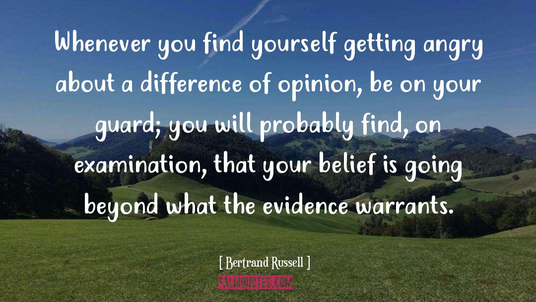 Differences Of Opinion quotes by Bertrand Russell