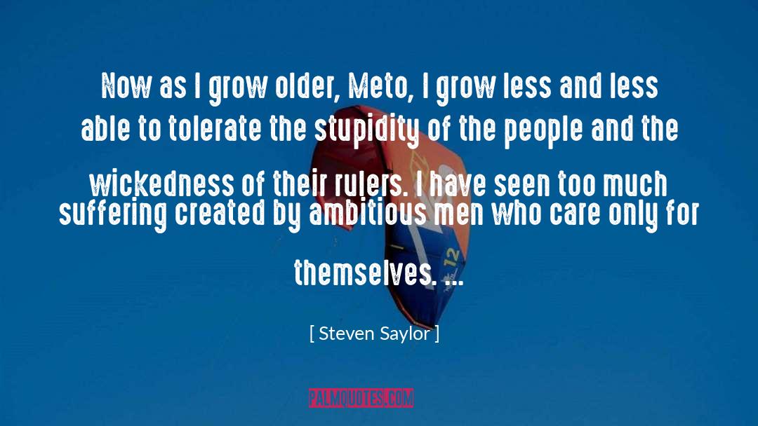 Differences Of People quotes by Steven Saylor