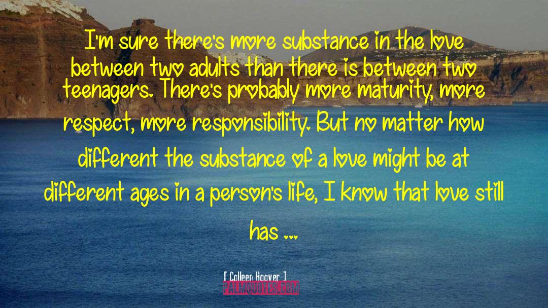 Different Ages quotes by Colleen Hoover