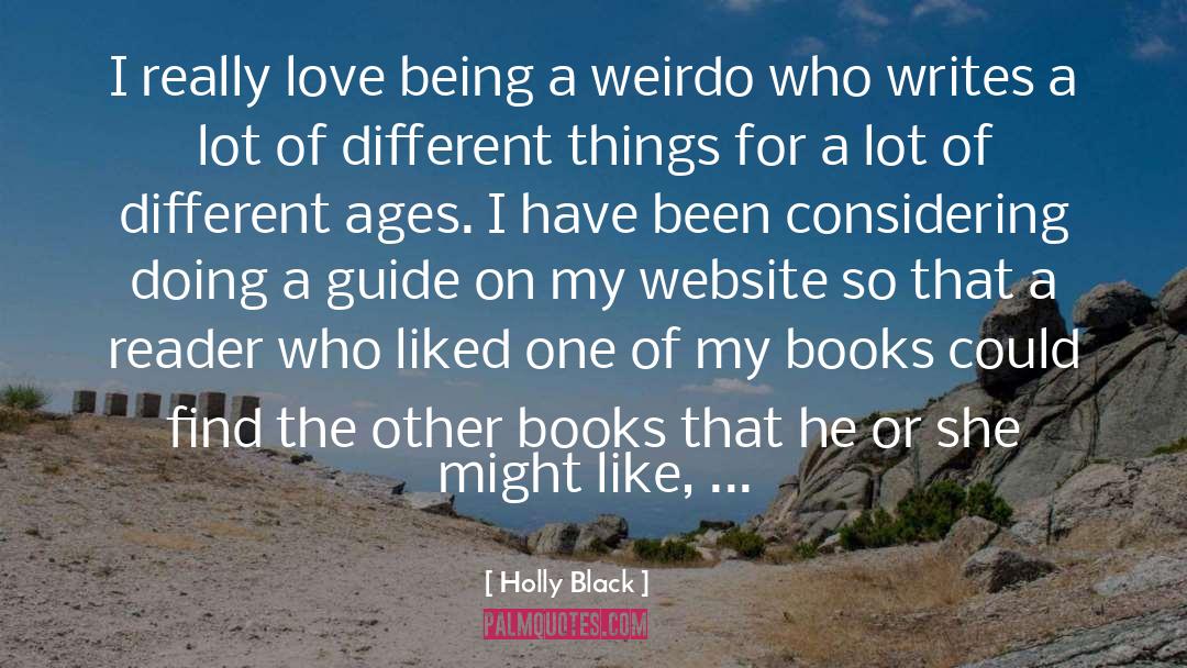 Different Ages quotes by Holly Black