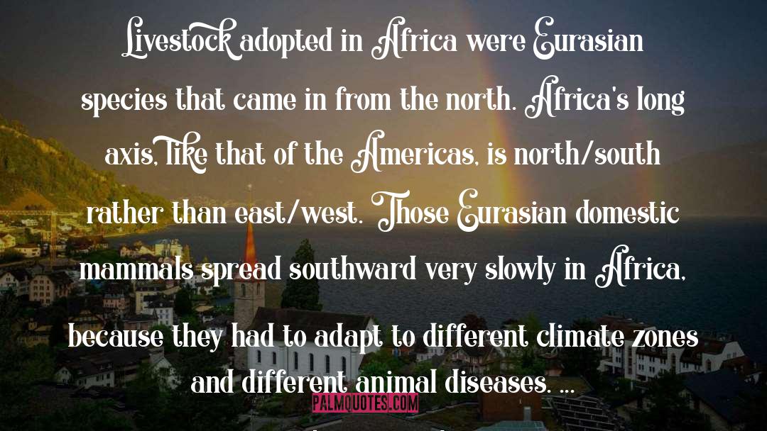 Different Animals quotes by Jared Diamond