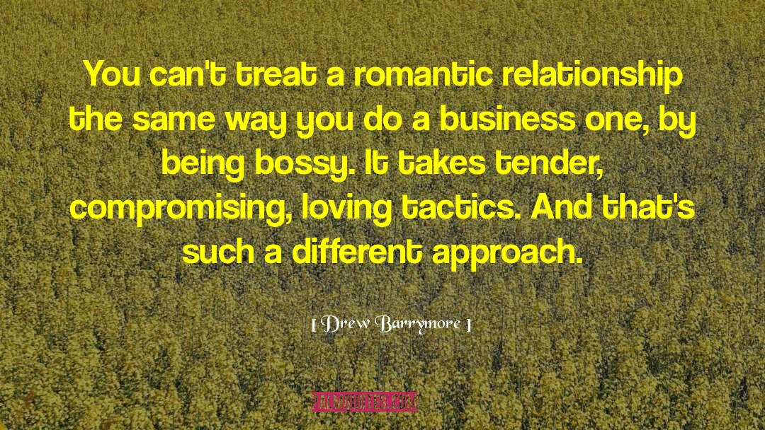 Different Approach quotes by Drew Barrymore