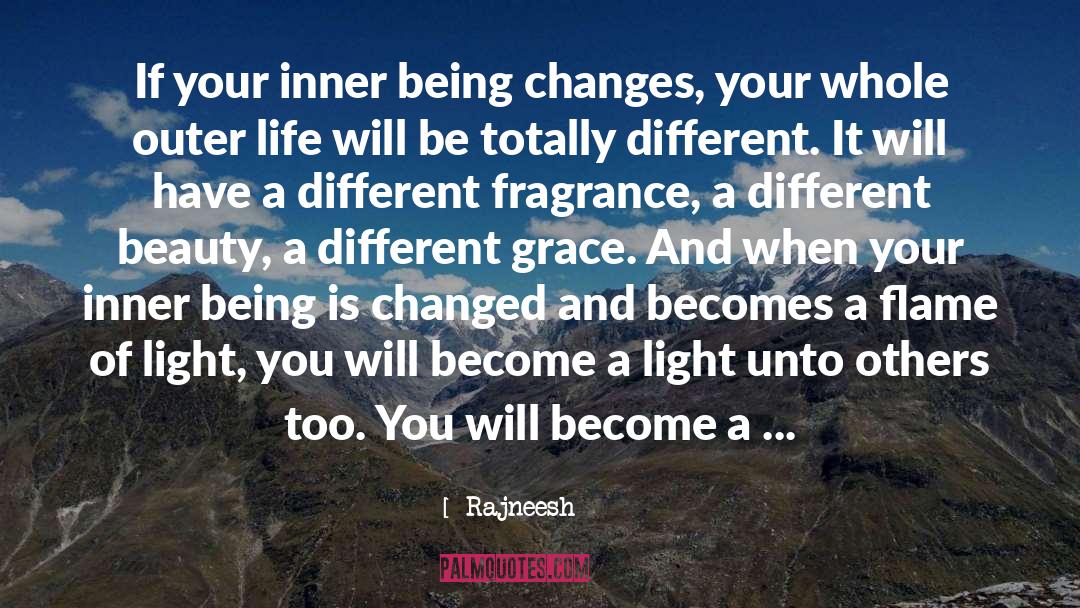 Different Beauty quotes by Rajneesh