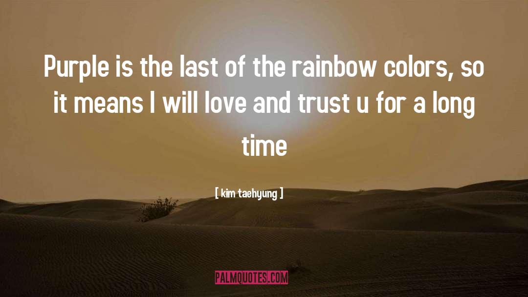 Different Colors Of Love quotes by Kim Taehyung