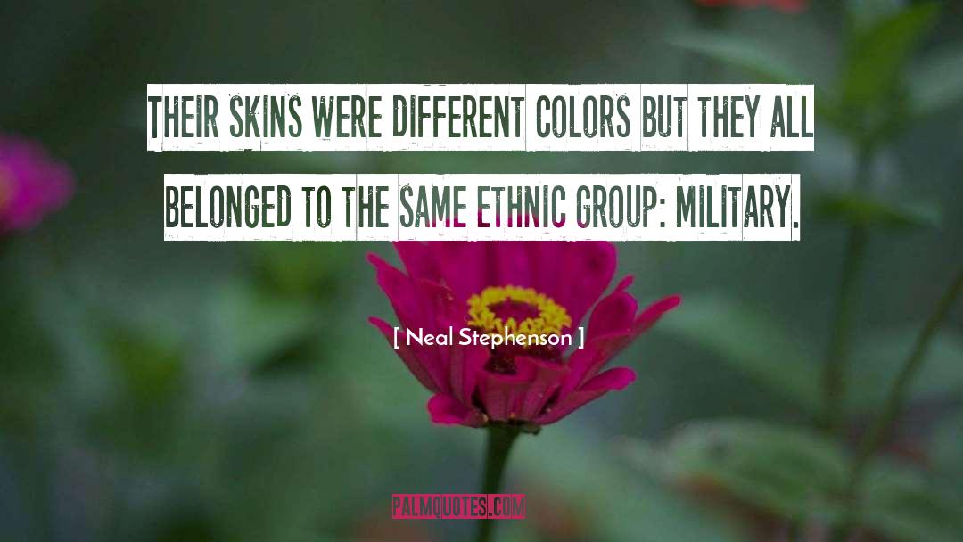 Different Colors quotes by Neal Stephenson