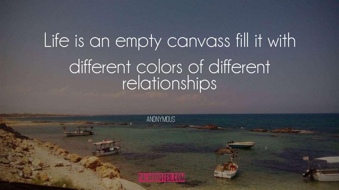 Different Colors quotes by Anonymous