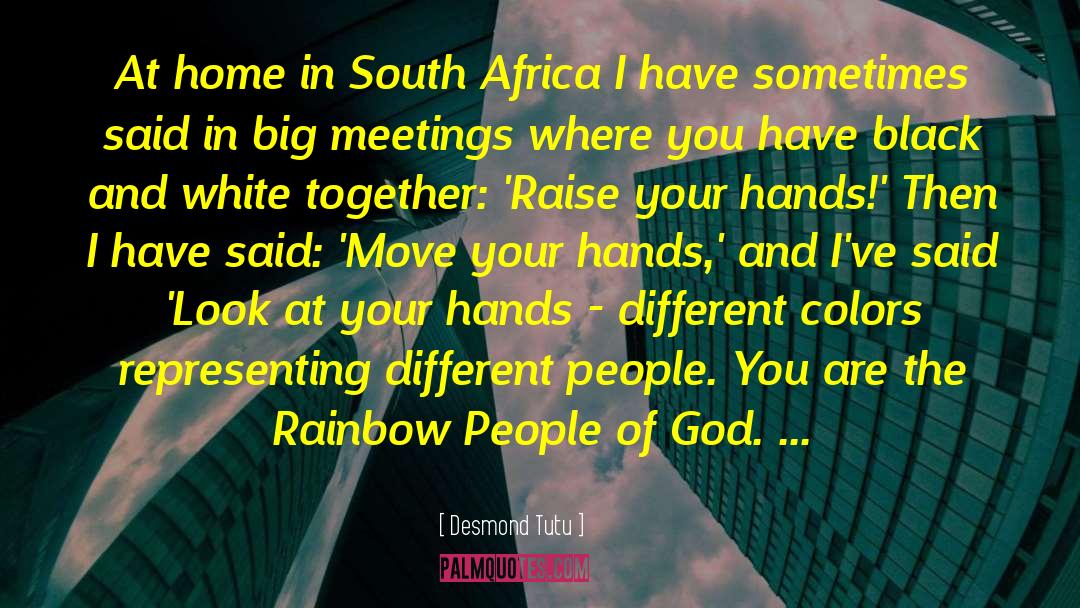 Different Colors quotes by Desmond Tutu