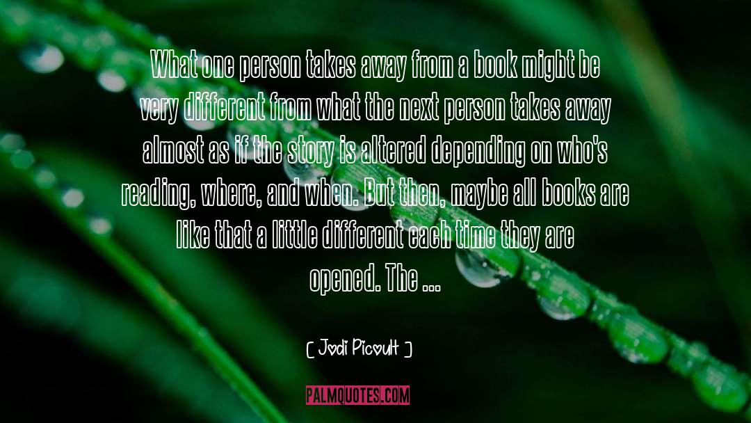 Different Colours quotes by Jodi Picoult
