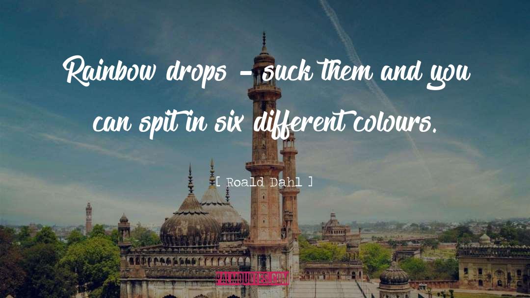 Different Colours quotes by Roald Dahl