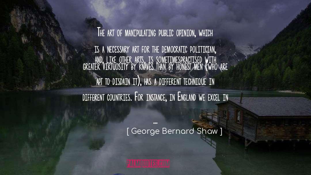 Different Countries quotes by George Bernard Shaw