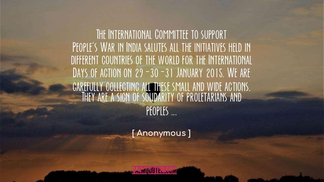 Different Countries quotes by Anonymous