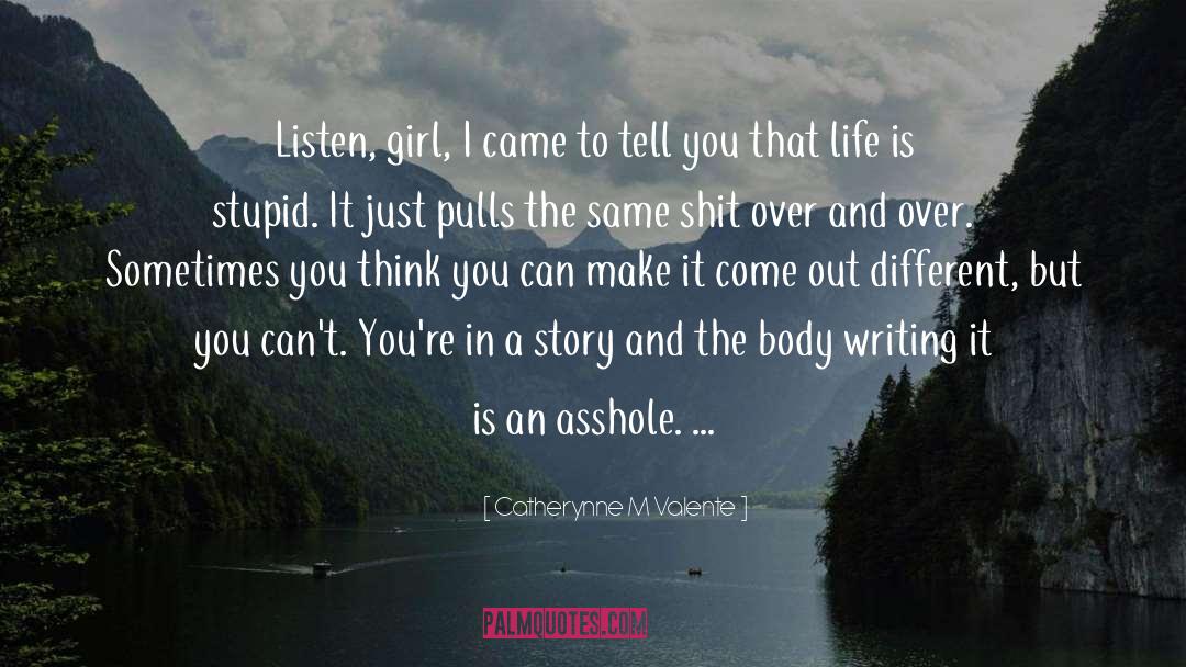 Different Courses quotes by Catherynne M Valente