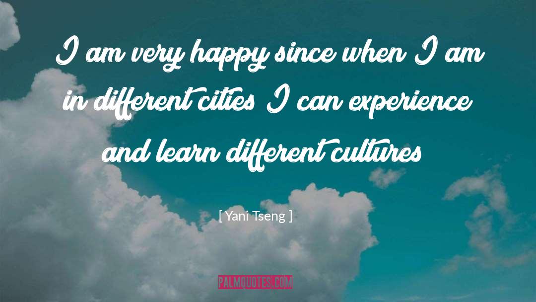 Different Cultures quotes by Yani Tseng