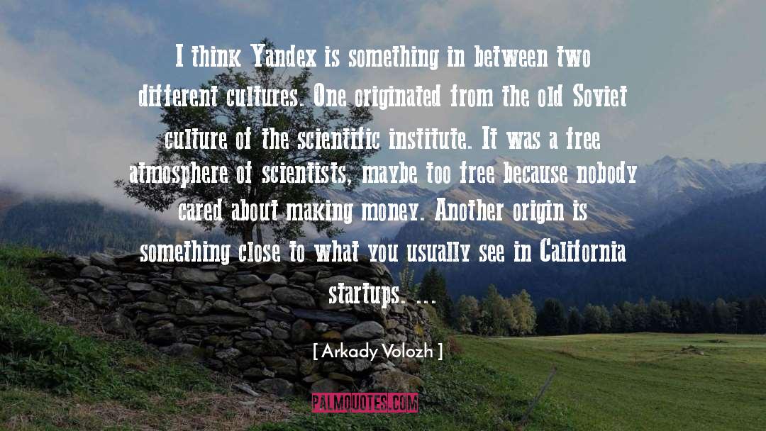 Different Cultures quotes by Arkady Volozh