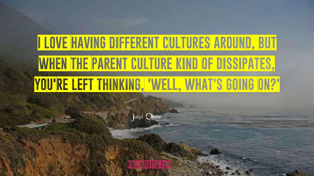 Different Cultures quotes by John Cleese