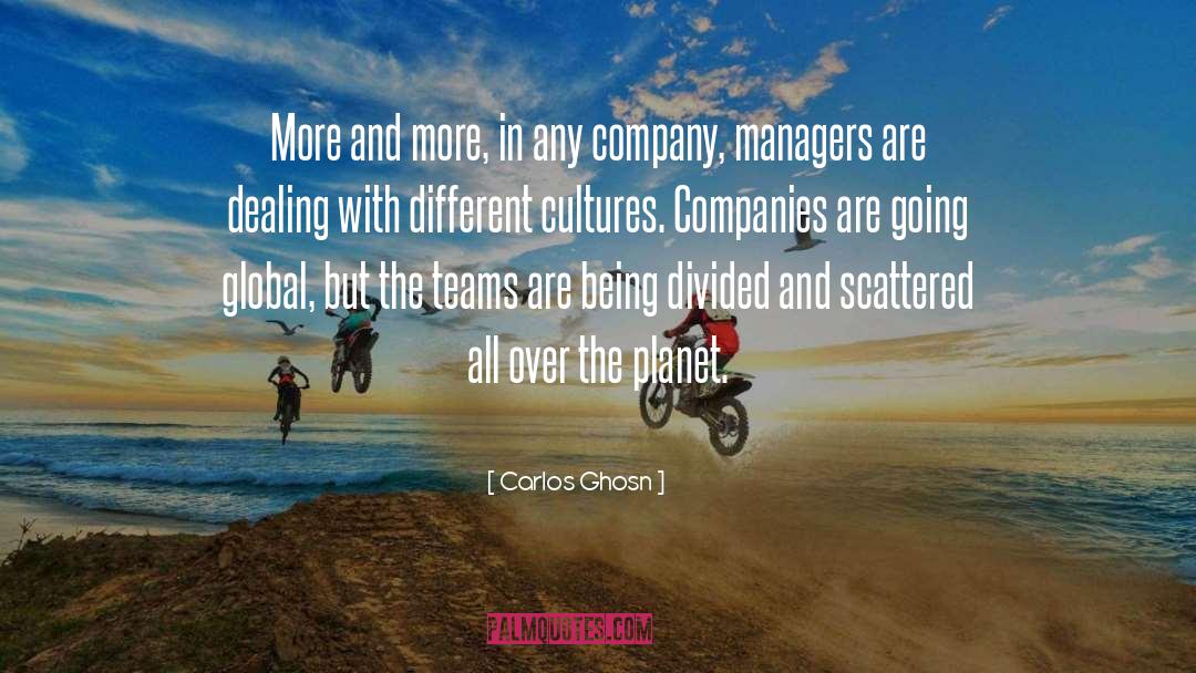 Different Cultures quotes by Carlos Ghosn